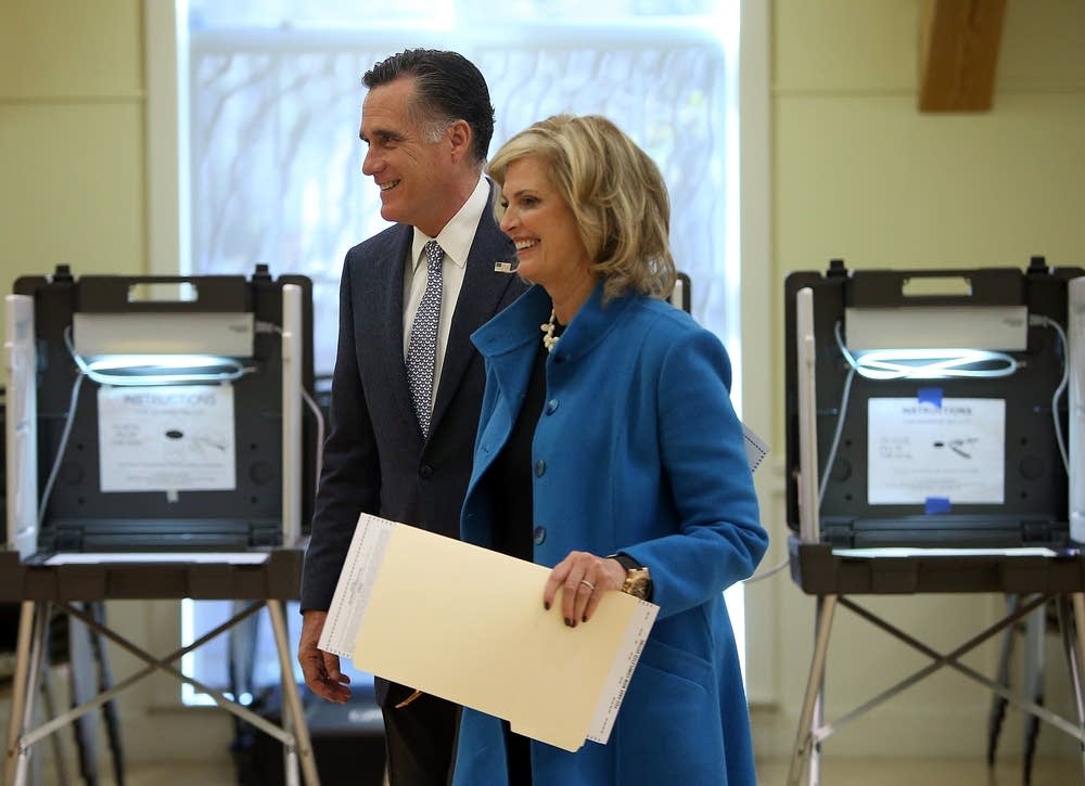 Ann and Fmr. Gov. Mitt Romney