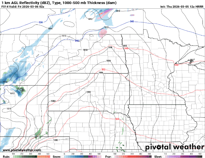 Mild temperatures continue. Incoming classic spring storm Friday