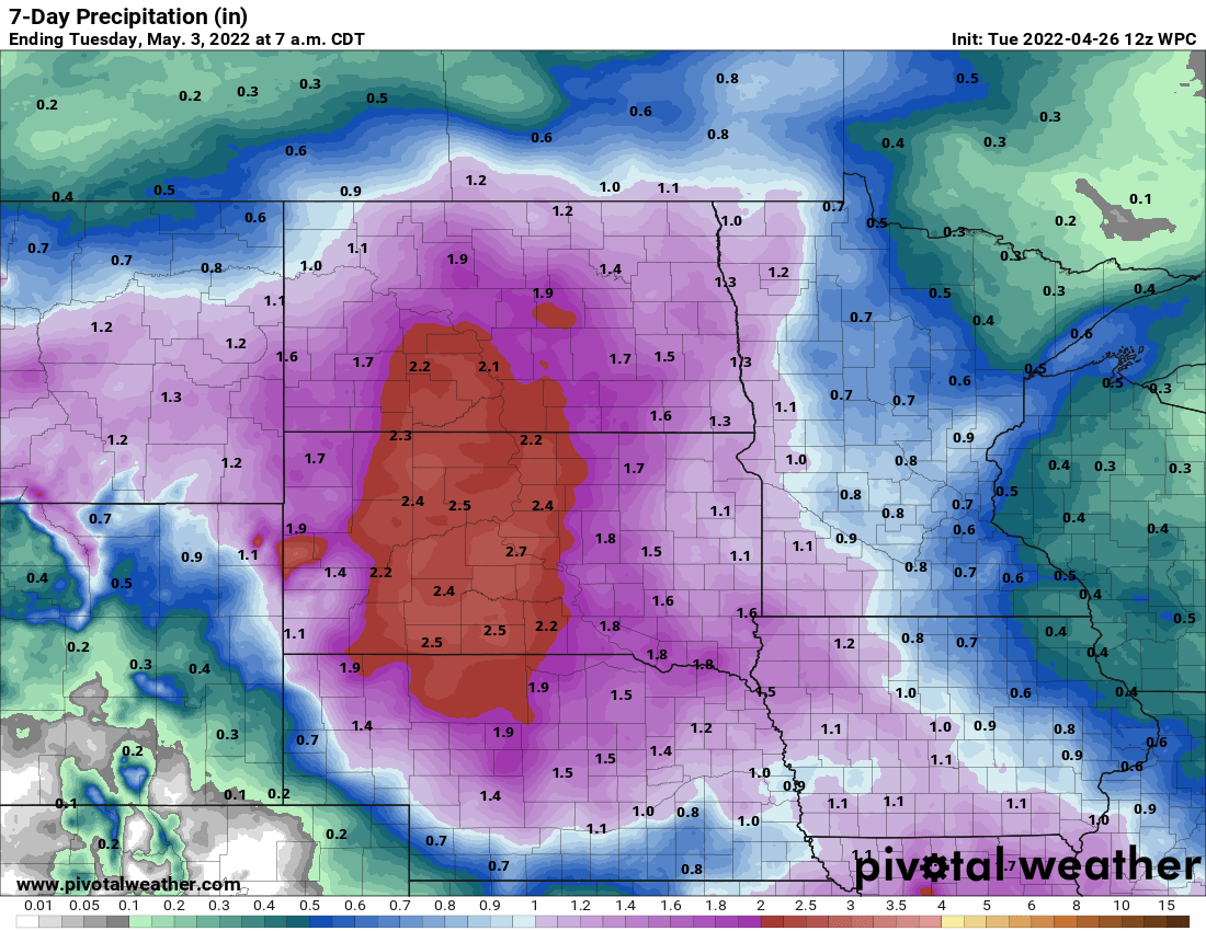 QPF through SUN