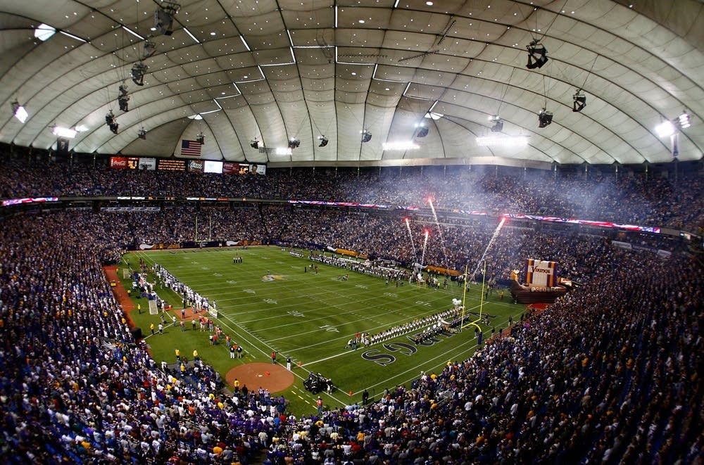 minnesota vikings metrodome