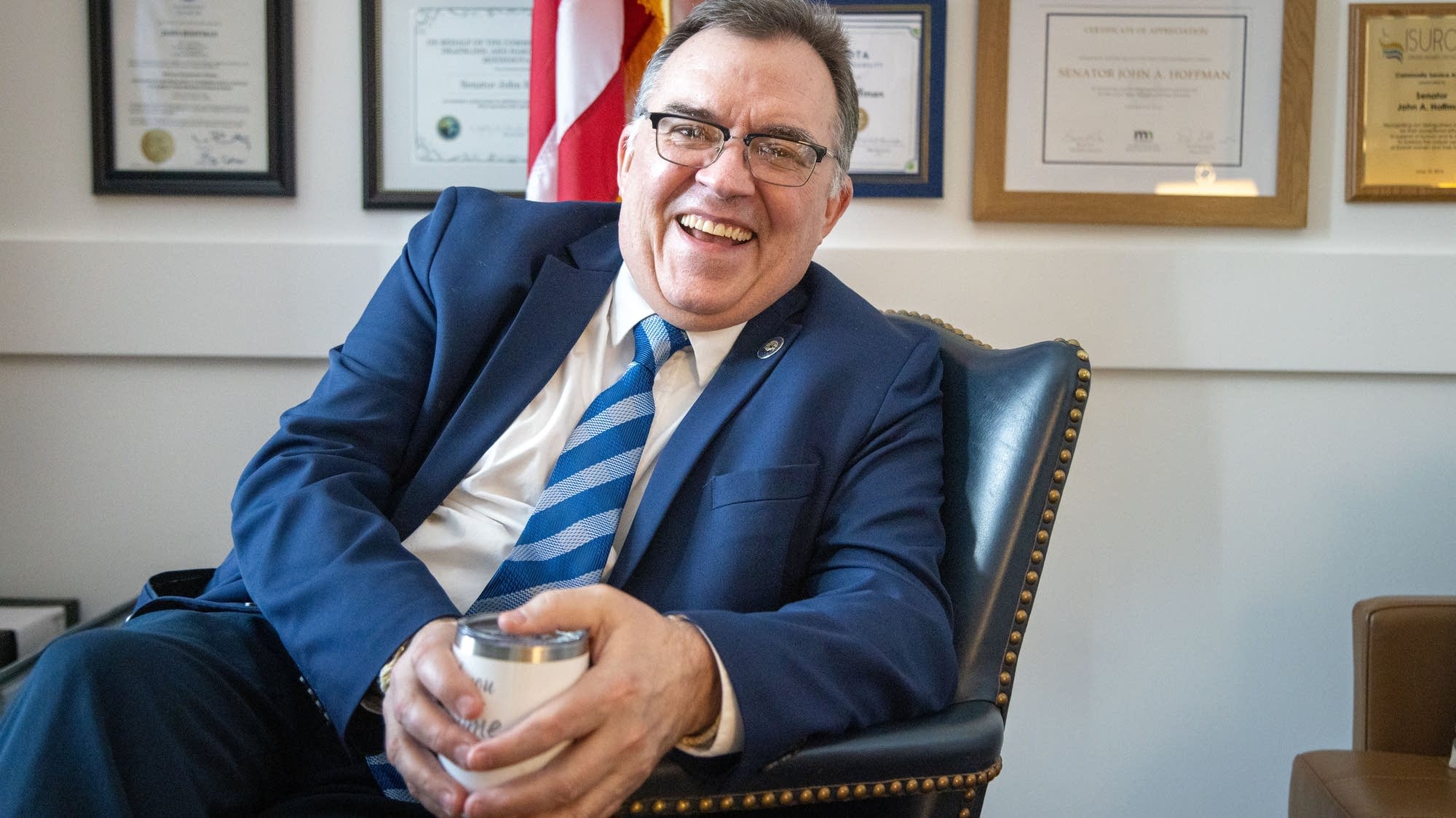 After being shot, Sen. Hoffman opens up about healing process, a path ahead with ‘clarity’