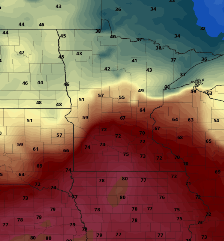 Glorious Earth Day gives way to occasional showers through this weekend
