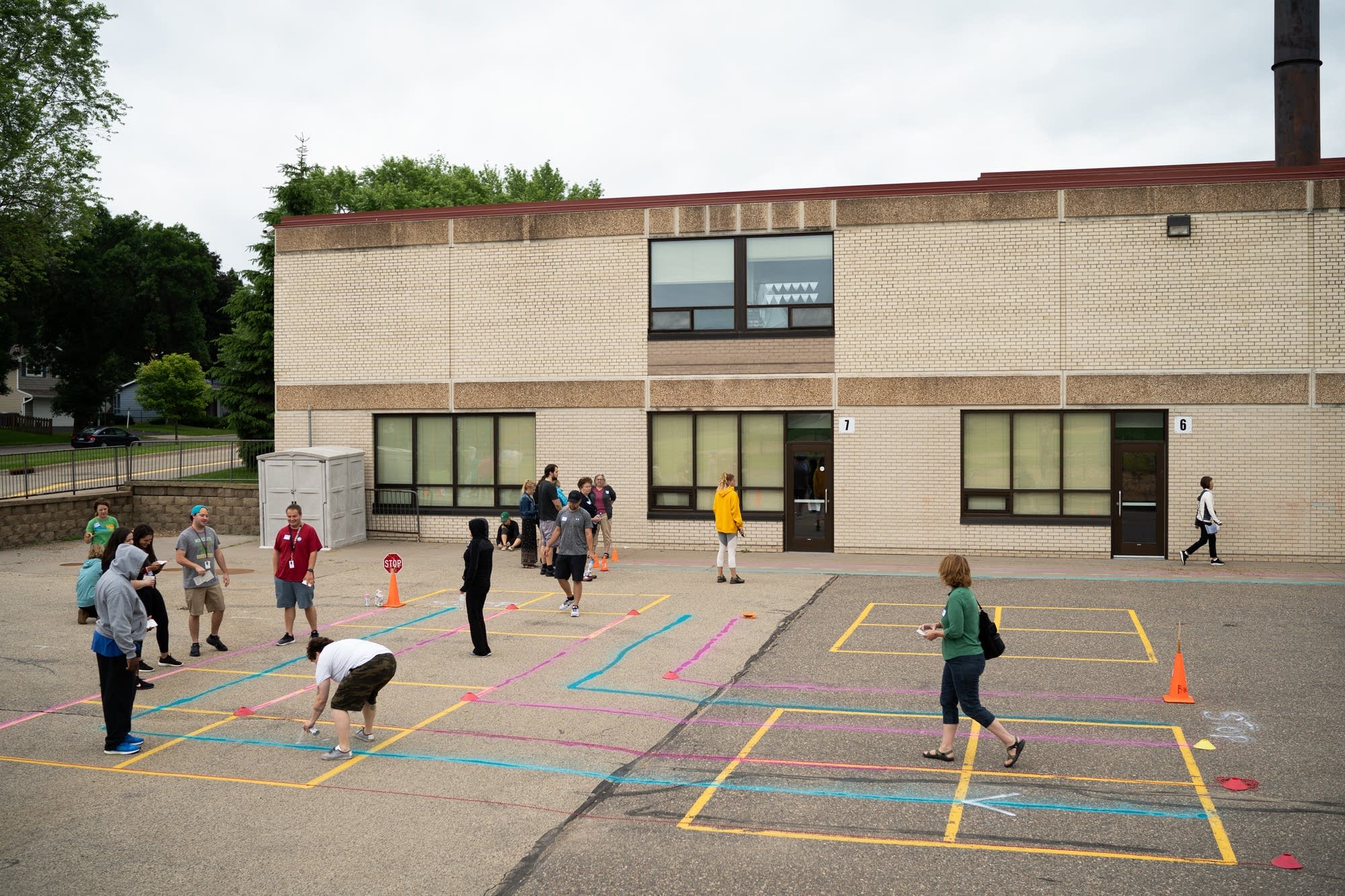 Educators create courses for exercises that help kids learn bicycle safety.