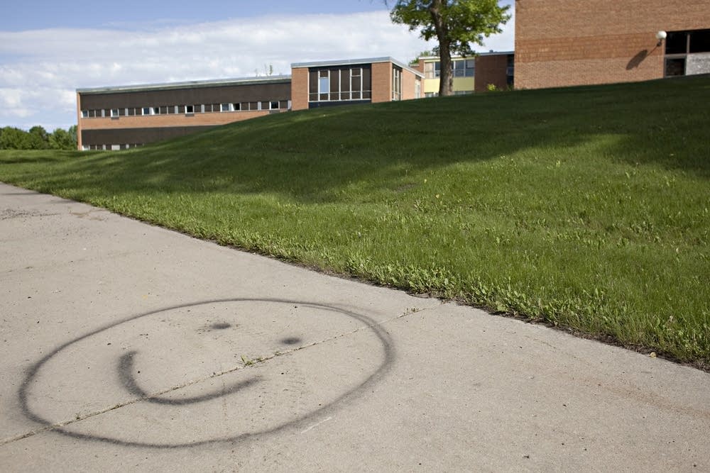 Morris school vandalism