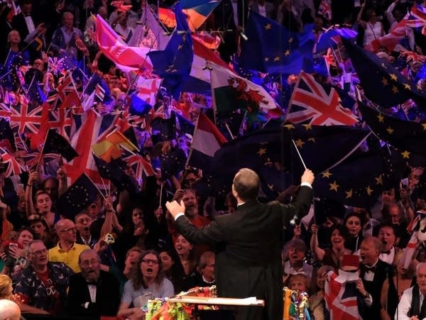 Poster Sakari Oramo last night of the 2017 BBC Proms