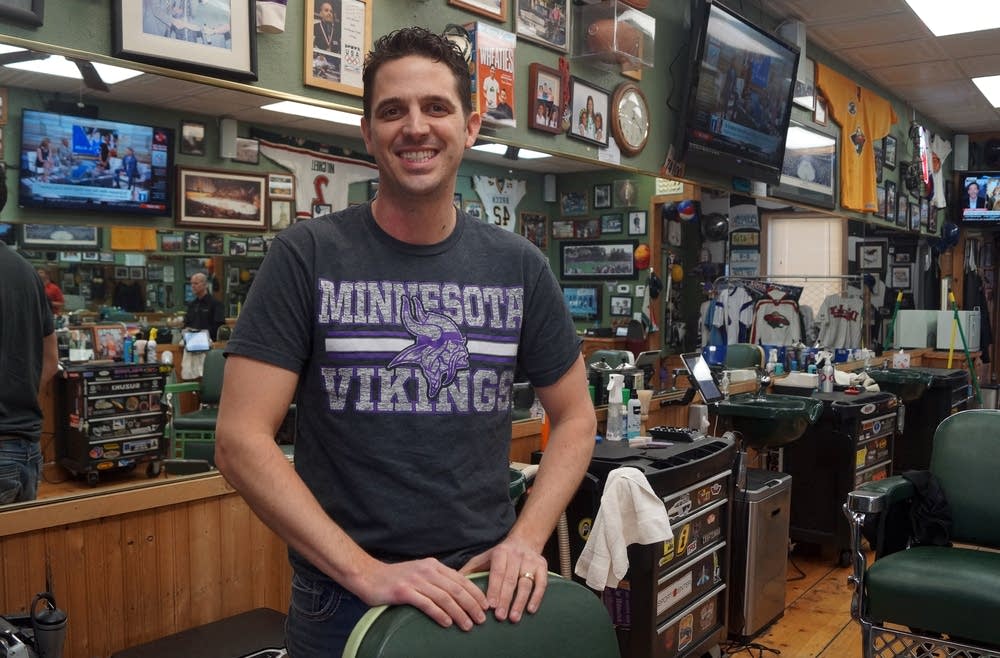 Spencer Kramer at Dick's Sports Barber