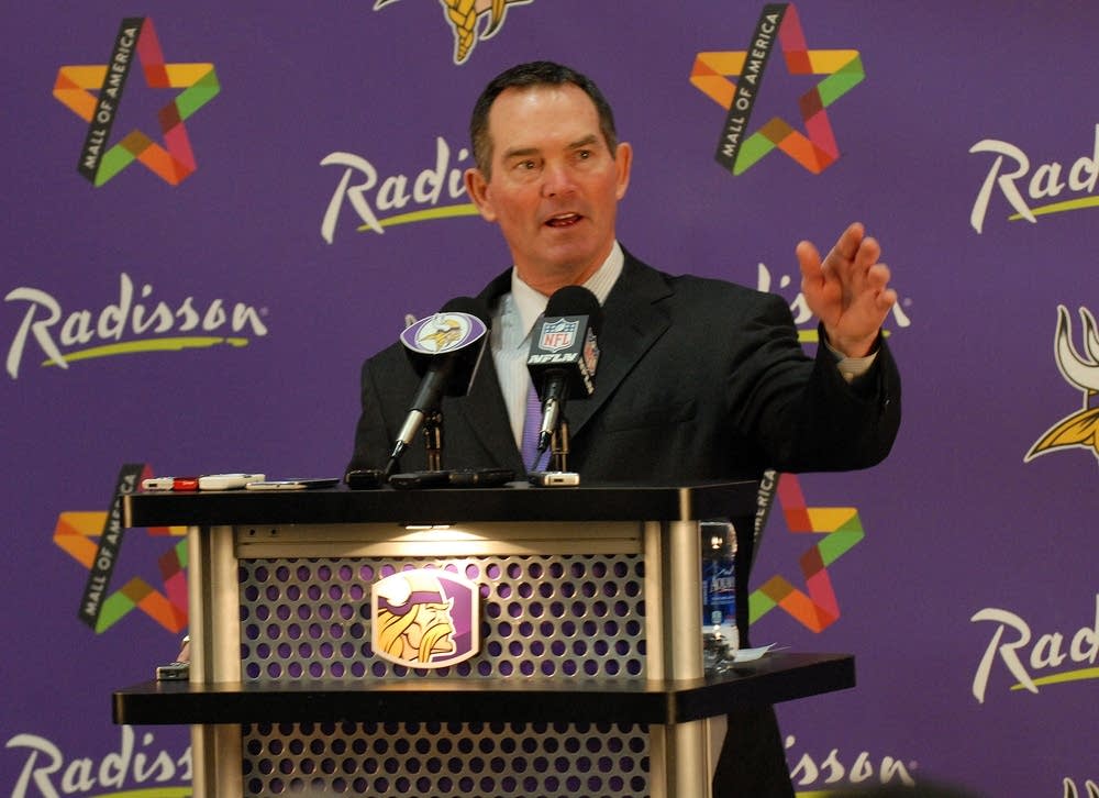 Coach Mike Zimmer