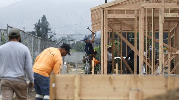 Homebuilders remain cautious as home buying affordability issues persist and mortgage rates stay high.