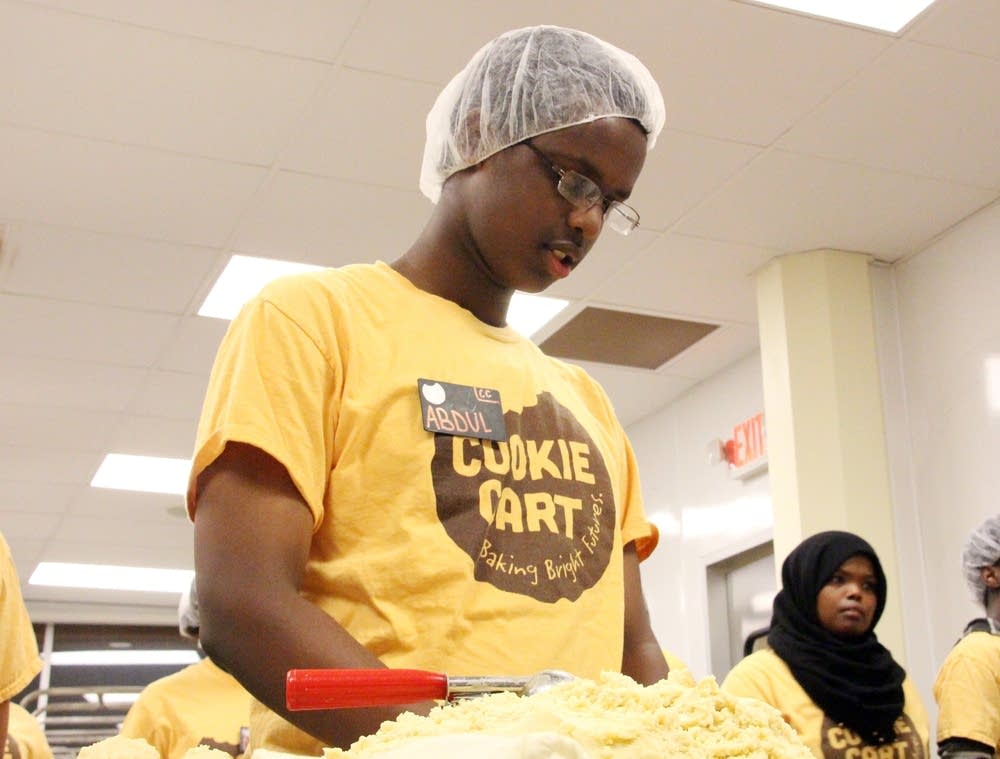 Abdul Ibrahim, a junior at Patrick Henry