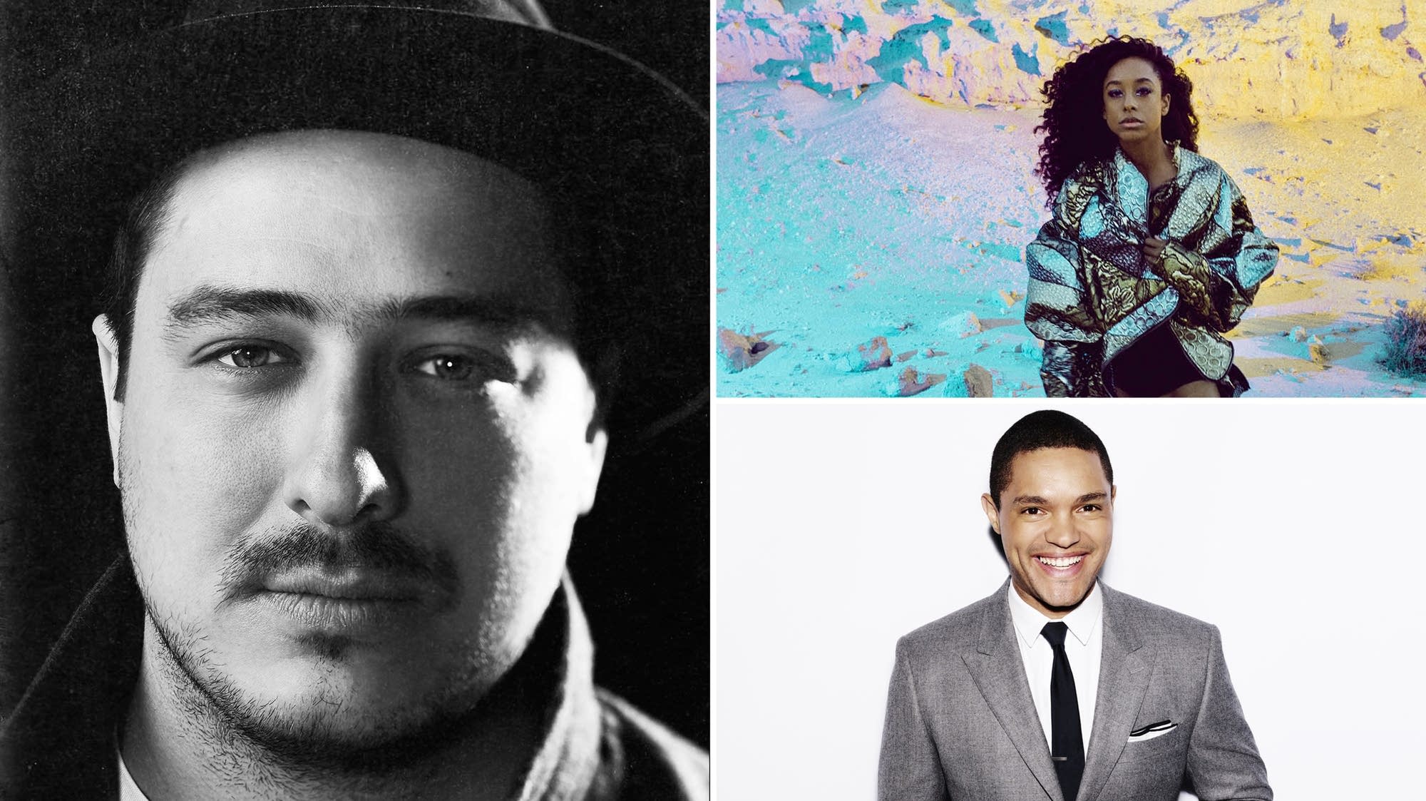 Marcus Mumford, Corinne Bailey Rae, Trevor Noah