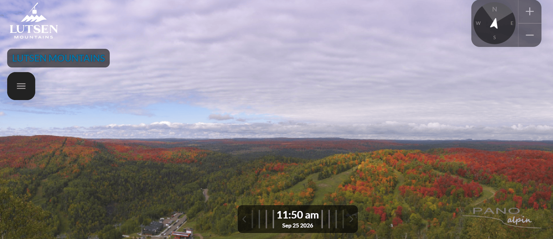 Lutsen Mountains live cam shot