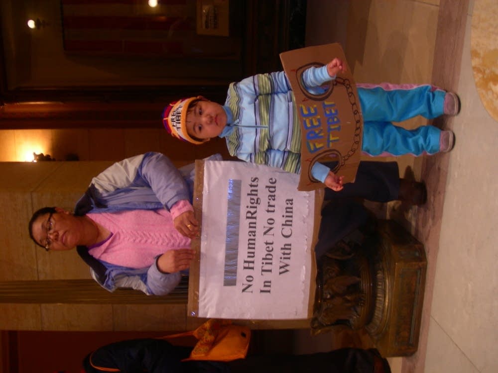 Protest at the state capitol