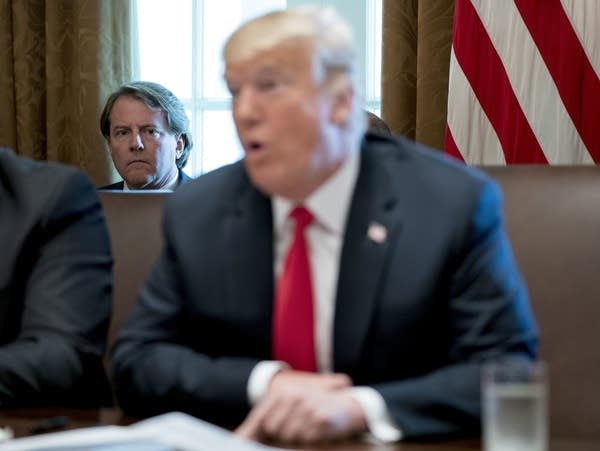 White House counsel Donald McGahn
