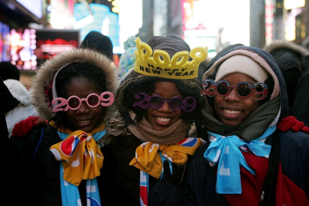 New York revelers