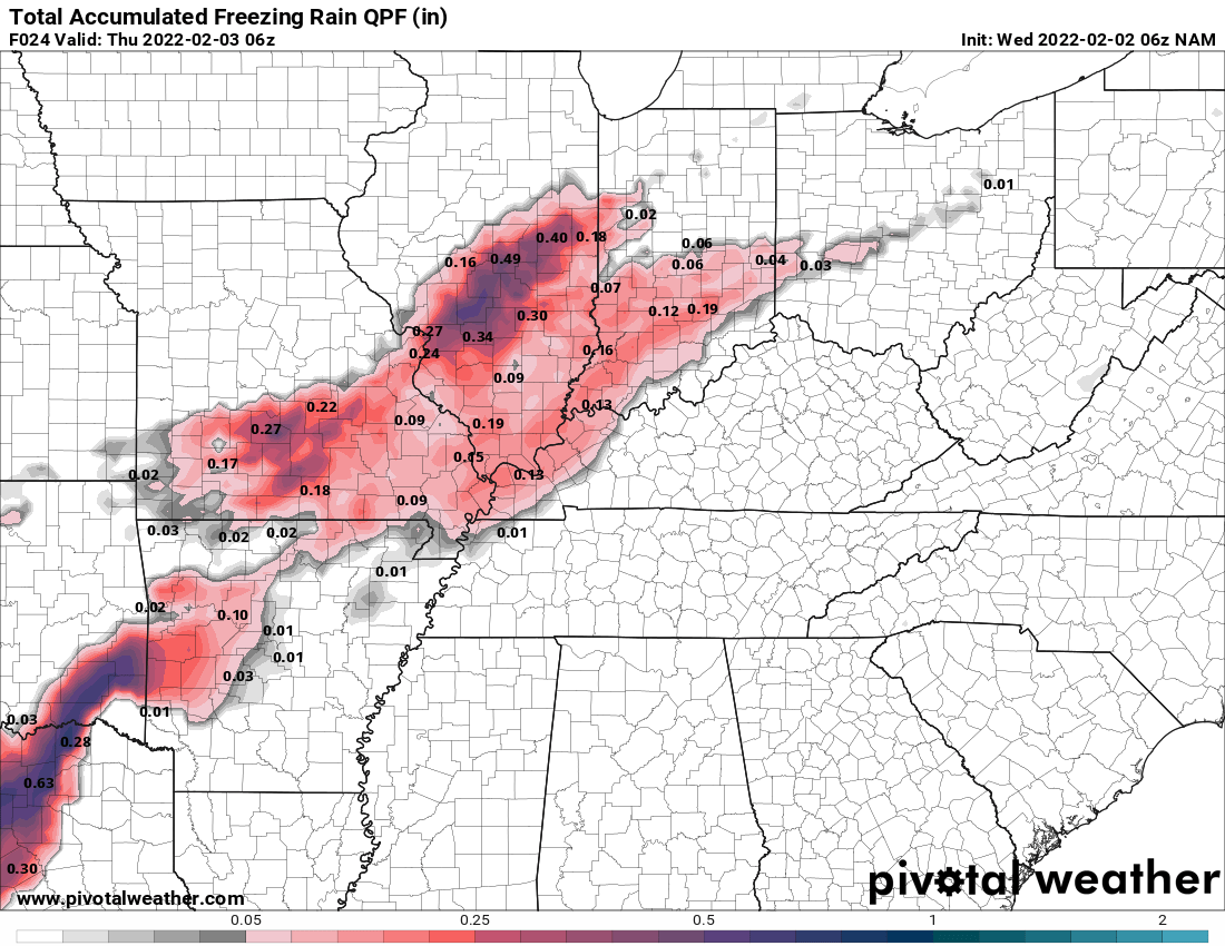 ice accumulation