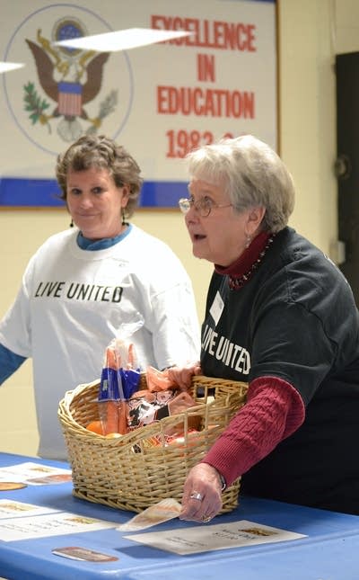 Pat Walters (left) and Bonnie Warren