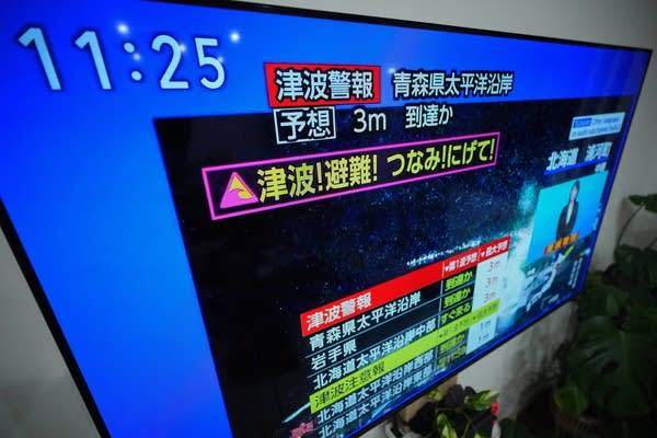 Japan Tsunami Warning