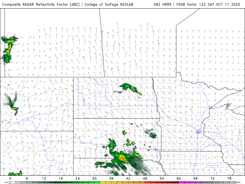 Forecast precipitation Saturday 7 a.m. to Sunday 7 p.m.