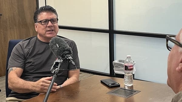 Ray Lujan, a food service worker of over 40 years, says his tips are down by as much as $1,500 in the last month.