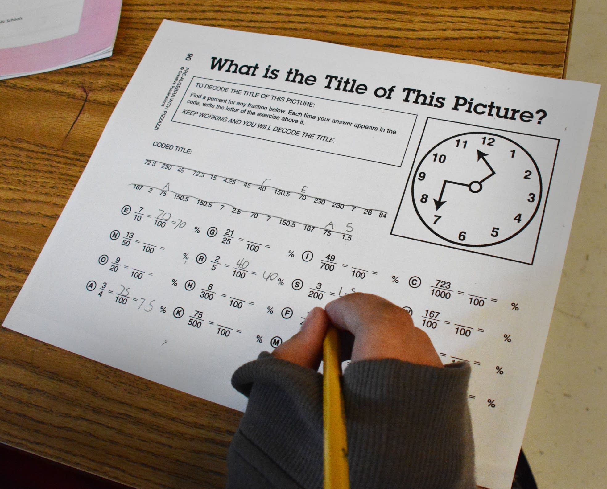 Interleaved homework picture