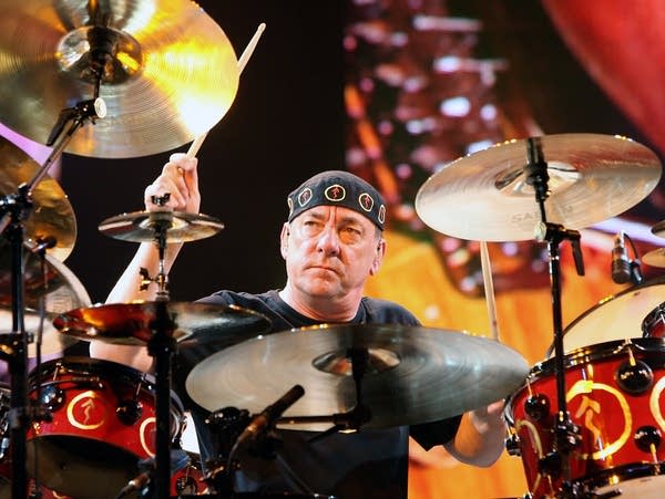 Neil Peart in 2008