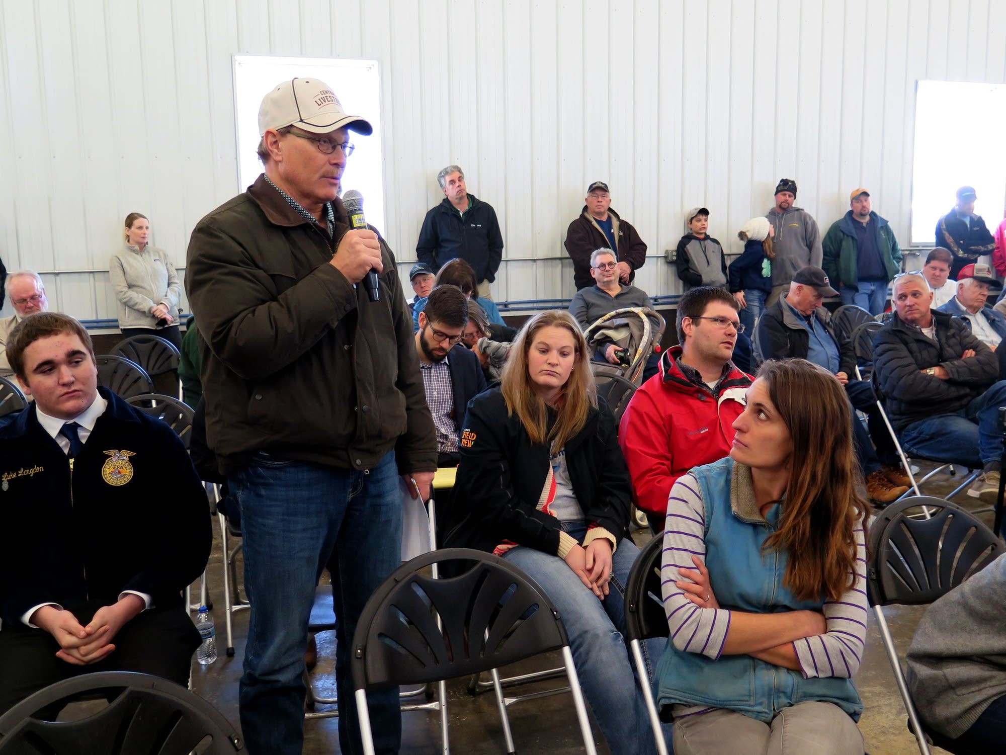 Jeff Reed, who works out of Hampton, Minn., for beef producers