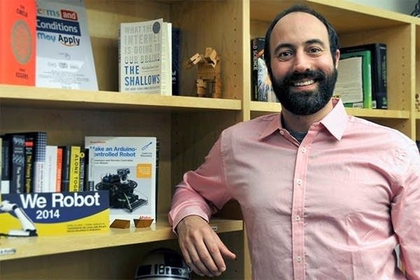 A headshot of Ryan Calo, law professor at the University of Washington.
