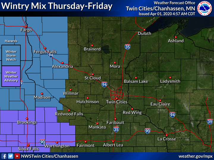 Winter weather advisory
