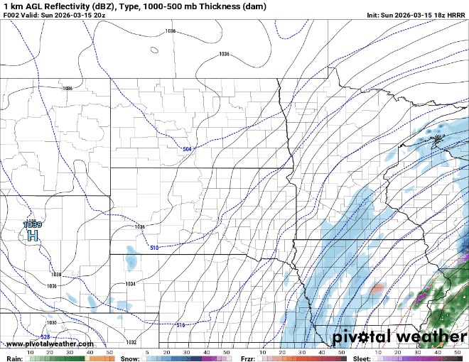 Forecast precipitation Sunday 3 p.m. to Monday 7 a.m.