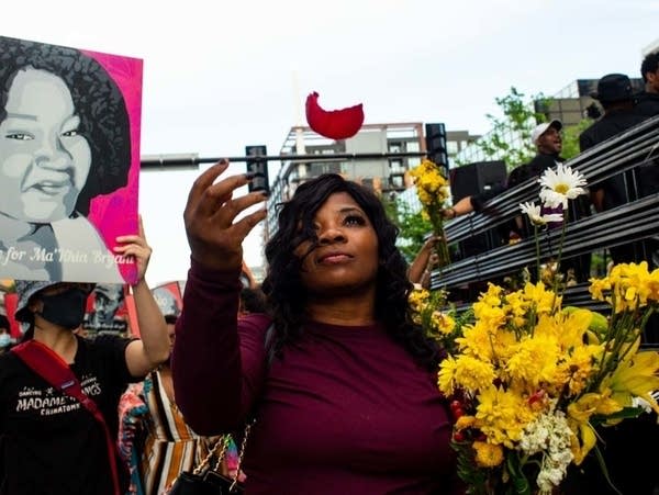 George Floyd remembrance rally and march