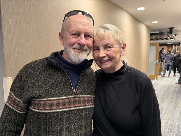 Anne Bateman, a retired VA nurse, with her husband Steve.
