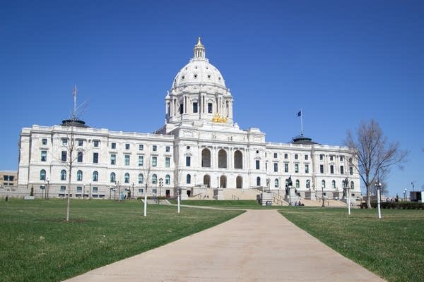 A view of the State Capitol.