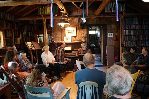 On a northern Minnesota island, arts and inspiration find safe harbor