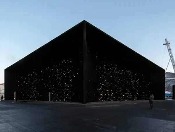 The darkest building on the planet is at the Olympics