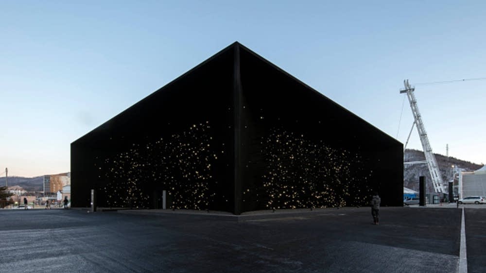 The darkest building on the planet is at the Olympics