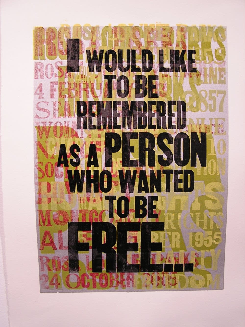 Excerpt from the Rosa Parks Series