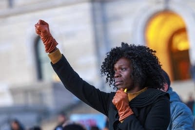 a vigil honoring Renee Nicole Good 