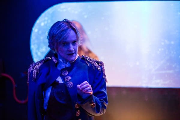 Jane Froiland plays Captain Nemo