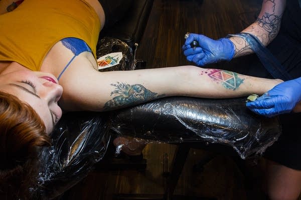 Photos: A day in the life of an all-female tattoo parlor