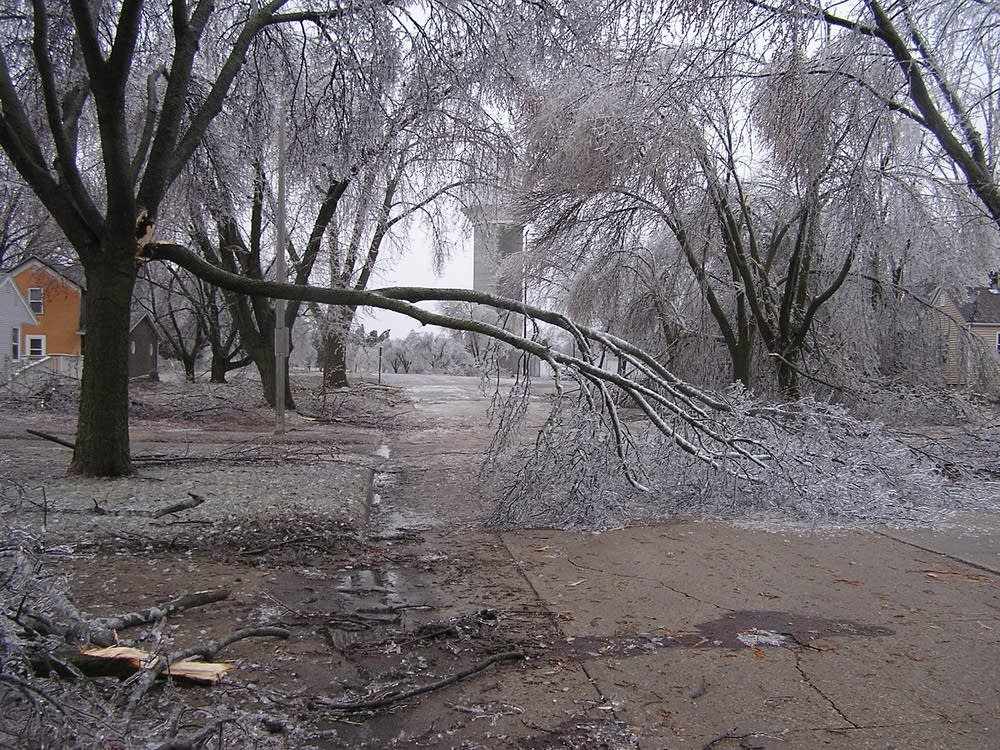 Worthington ice storm