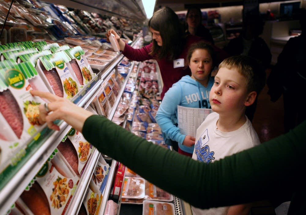 Choosing lean meat