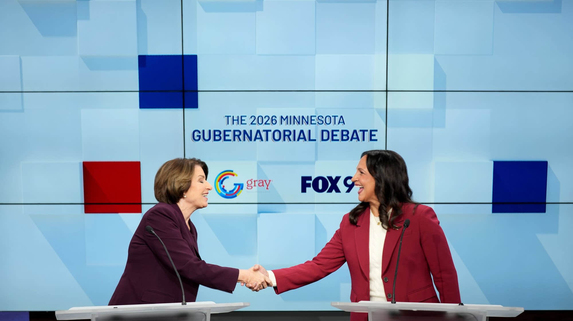 Records, plans dissected in Minnesota governor debate