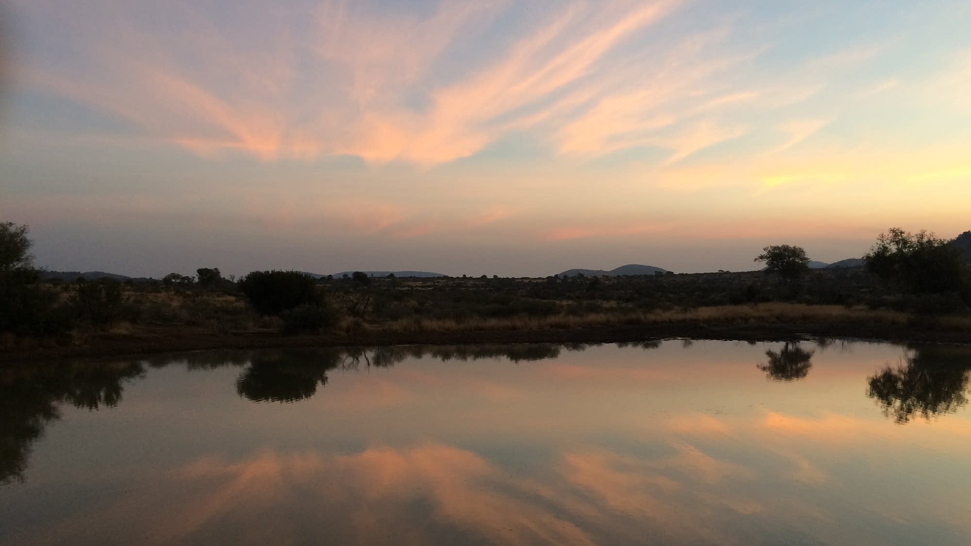 The view from South Africa.