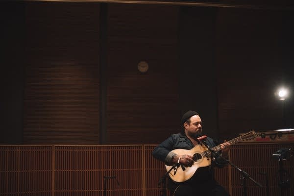 Nathaniel Rateliff performs a solo set at The Current.