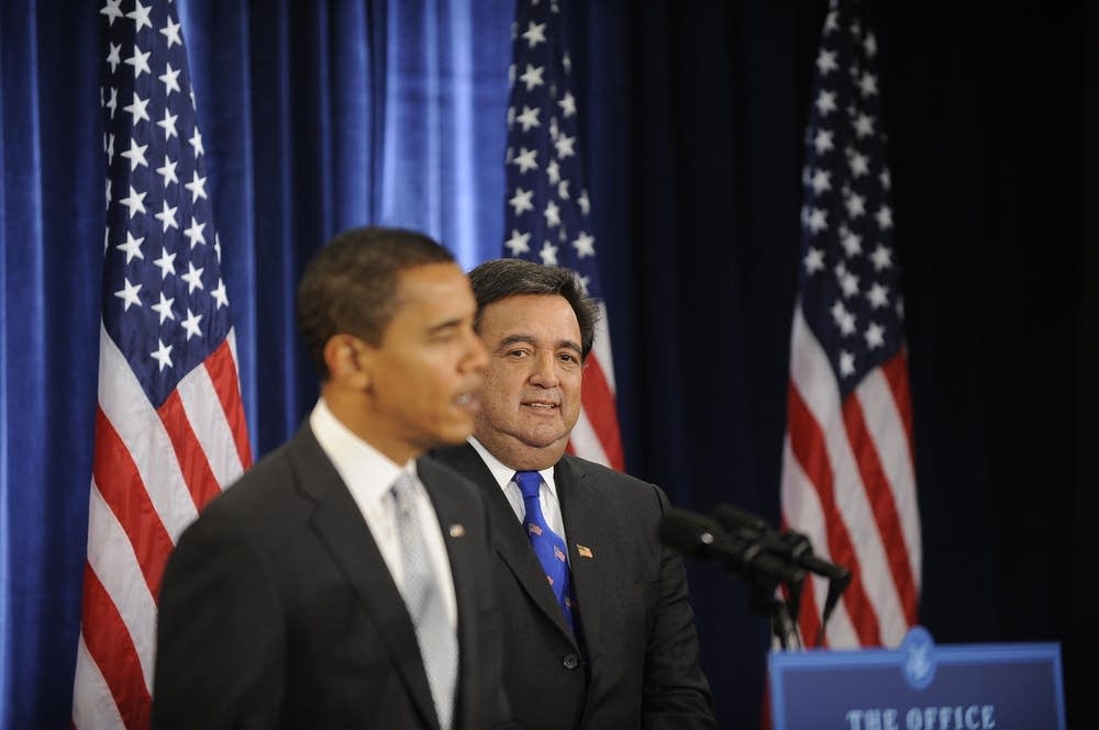 Obama and Richardson