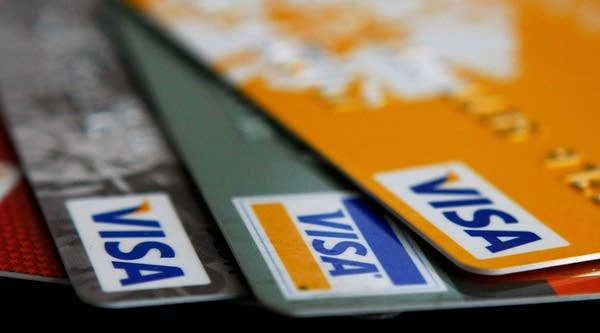 "We've seen debit card volume increase much more than credit card volume," says Visa CEO Al Kelly.