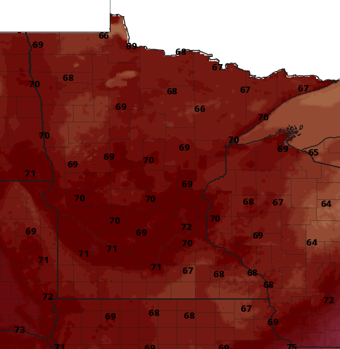 sat highs 8am