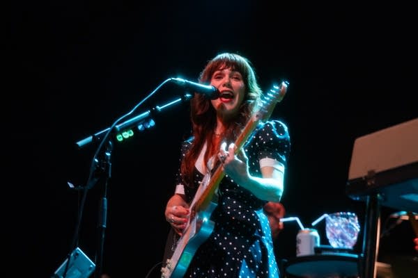 Rilo Kiley performed at Palace Theatre with Dean Johnson on Tuesday, September 16.
