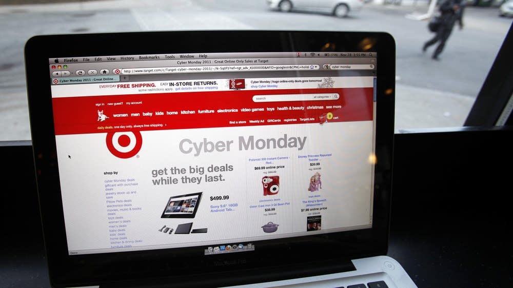 Cyber Monday marks Target's best day of online sales ever MPR News