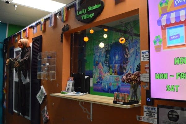 Inside of dispensary